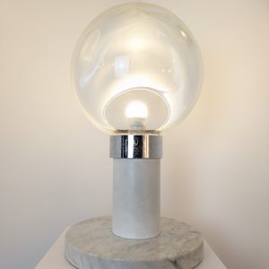"Membrane" Murano glass table lamp by Tony Zuccheri for Venini, italy