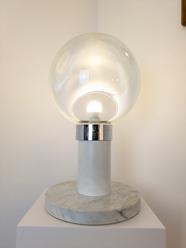 "Membrane" Murano glass table lamp by Tony Zuccheri for Venini, italy