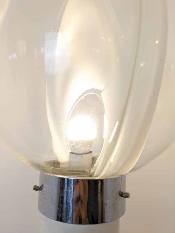 "Membrane" Murano glass table lamp by Tony Zuccheri for Venini, italy - Image 4