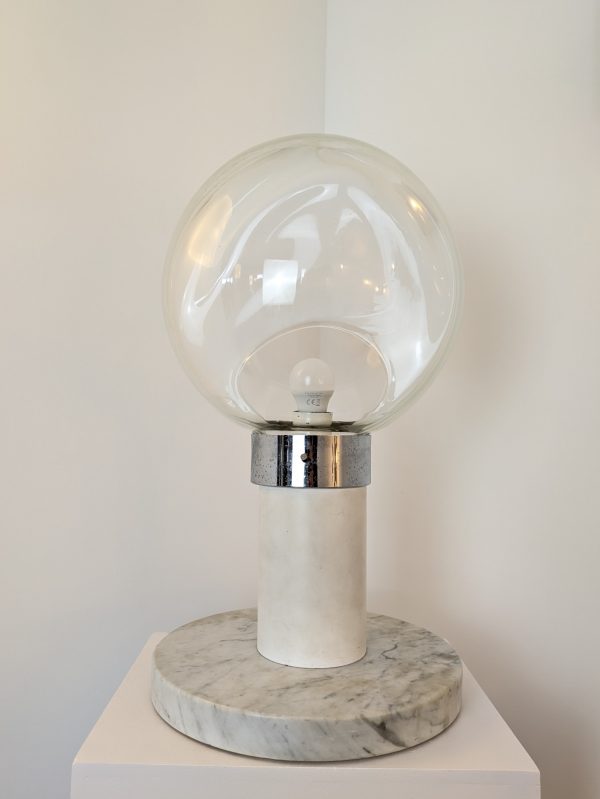 "Membrane" Murano glass table lamp by Tony Zuccheri for Venini, italy - Image 8