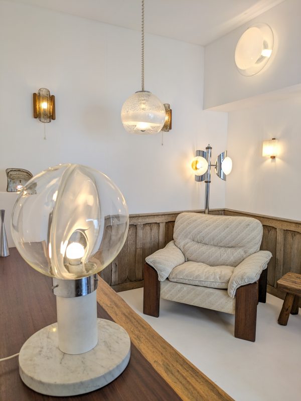 "Membrane" Murano glass table lamp by Tony Zuccheri for Venini, italy - Image 18