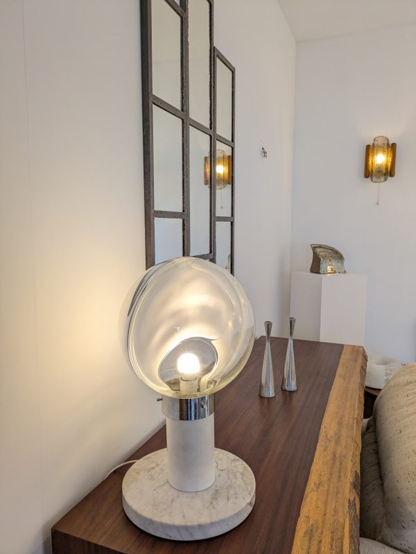 "Membrane" Murano glass table lamp by Tony Zuccheri for Venini, italy - Image 17