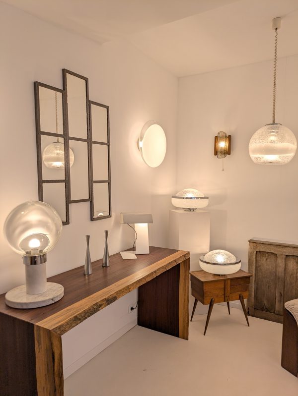 "Membrane" Murano glass table lamp by Tony Zuccheri for Venini, italy - Image 16