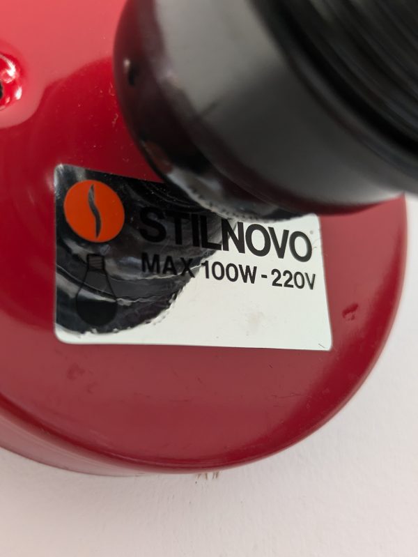 Disco Stilnovo Red Wall light Gianluigi Gorgoni Italy, 1970 - Image 11