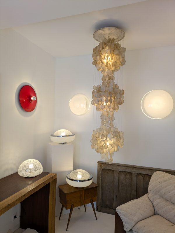 Disco Stilnovo Red Wall light Gianluigi Gorgoni Italy, 1970 - Image 20