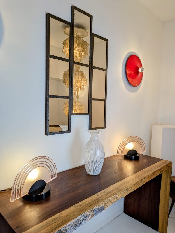 Disco Stilnovo Red Wall light Gianluigi Gorgoni Italy, 1970 - Image 13